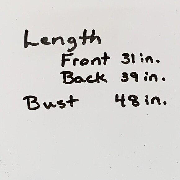 Bryn Walker LILO Tunic Womens 1X Plus Cotten Blend Lemoncello Hi Lo Hem beachy - Picture 9 of 9